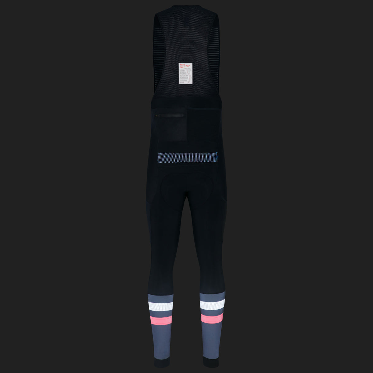 Men's Brevet Cargo Winter Tights - Dark Navy/White