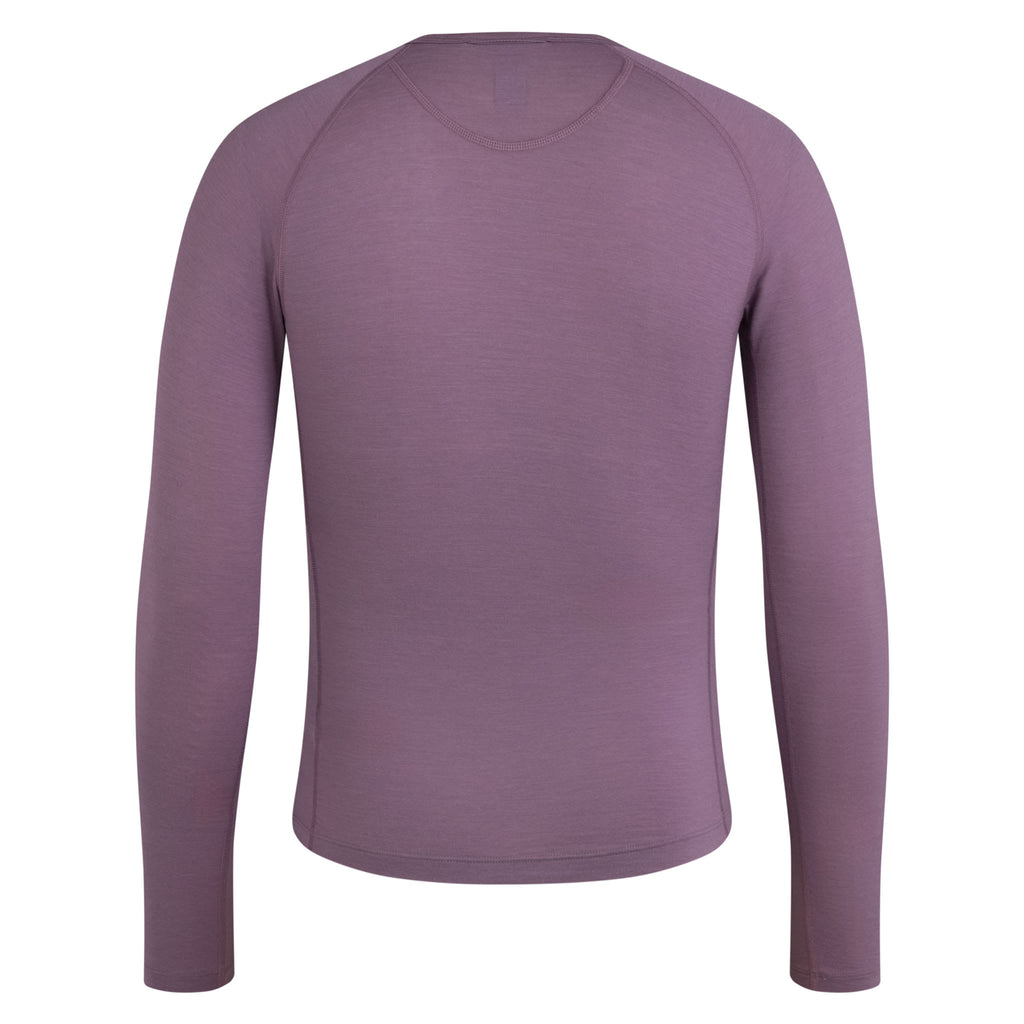 Men's Merino Base Layer - Long Sleeve - Amethyst/Amethyst