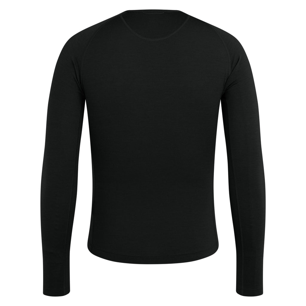Men's Merino Base Layer - Long Sleeve - Black/Black