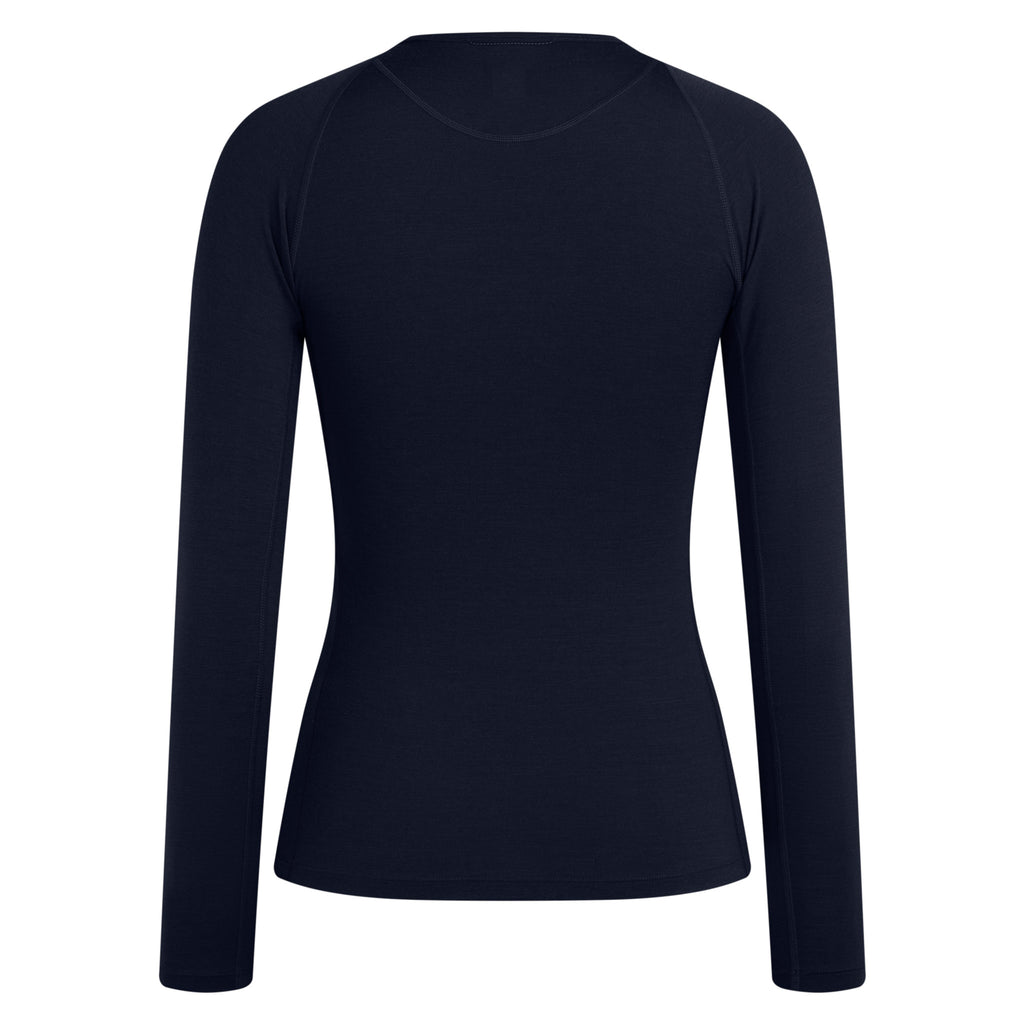 Women's Merino Base Layer - Long Sleeve - Dark Navy