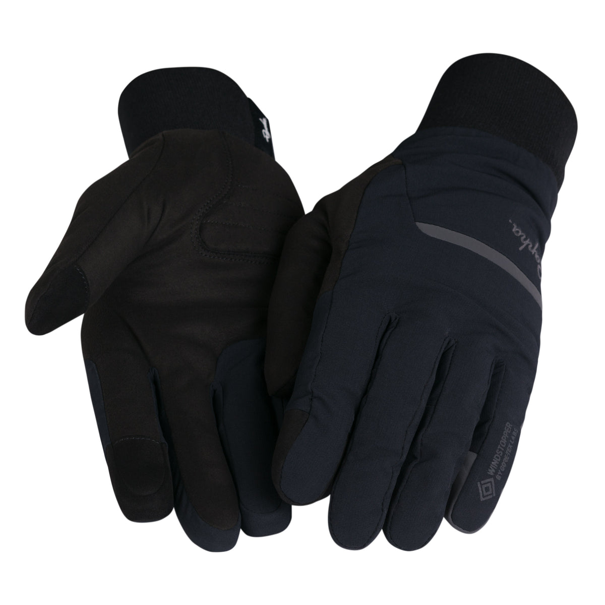 Windstopper Insulated Gloves - Black/Grey Reflective
