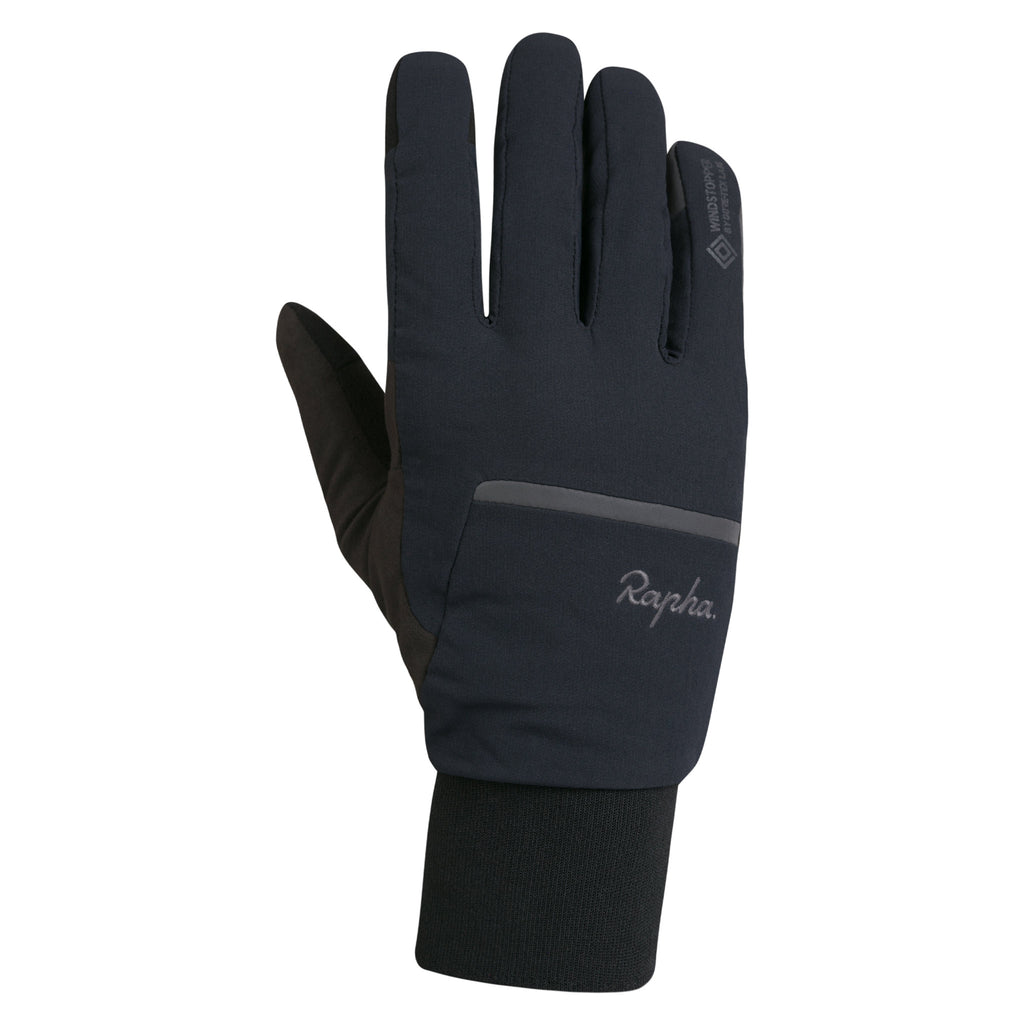 Windstopper Insulated Gloves - Black/Grey Reflective