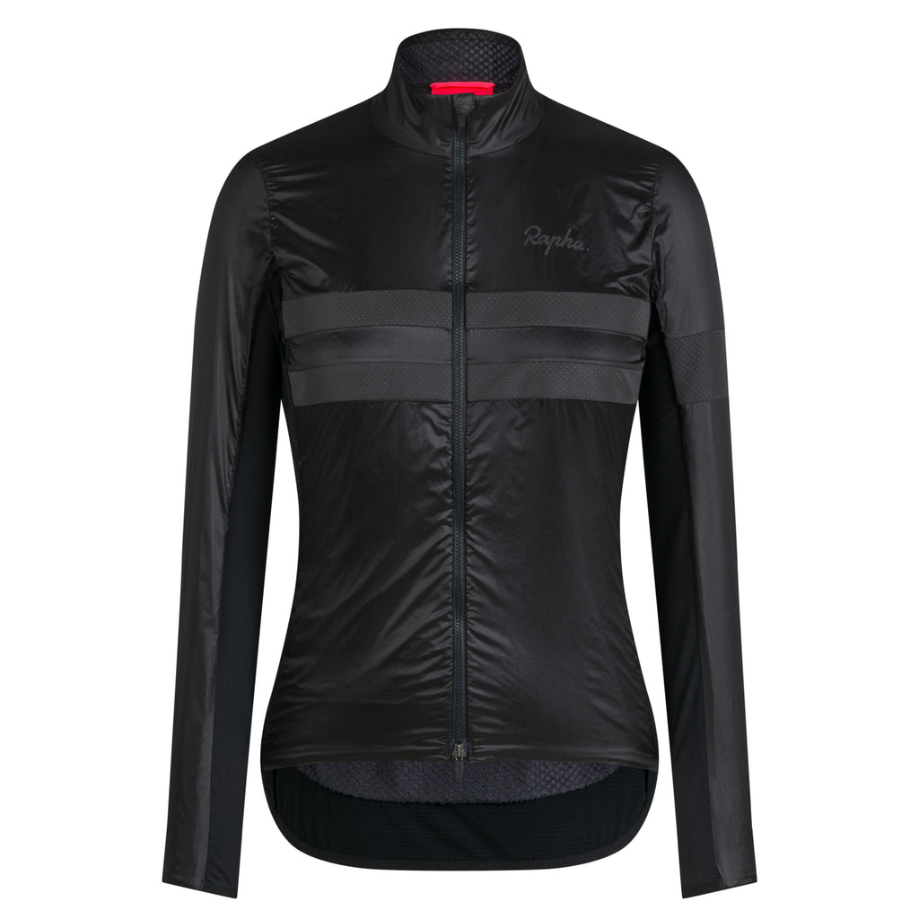 Women's Brevet Insulated Jacket - Black/Black Reflective