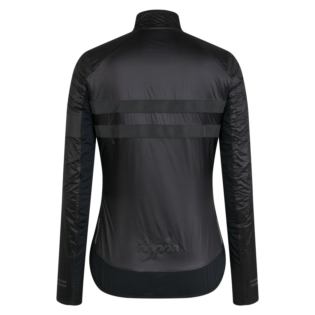 Women's Brevet Insulated Jacket - Black/Black Reflective