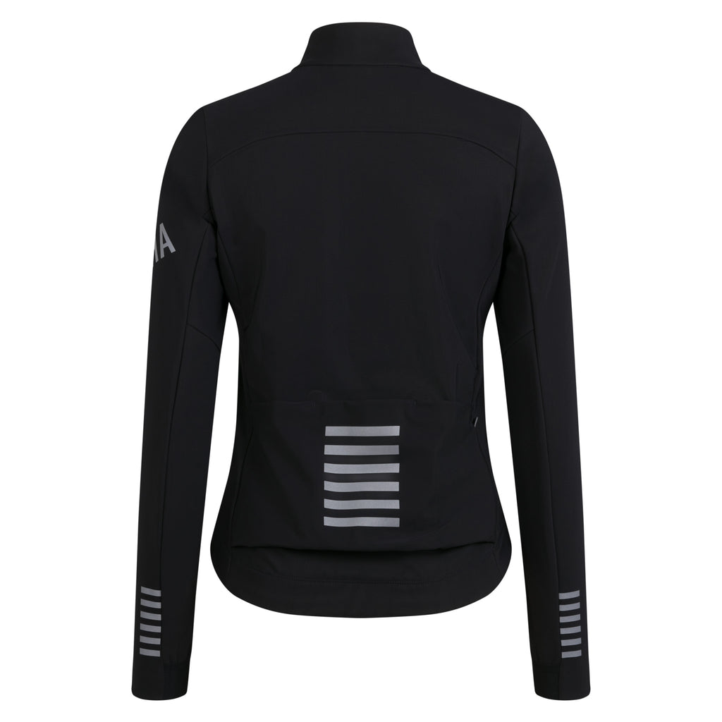 Women's Pro Team Shadow Winter Jacket - Black/Silver Reflective