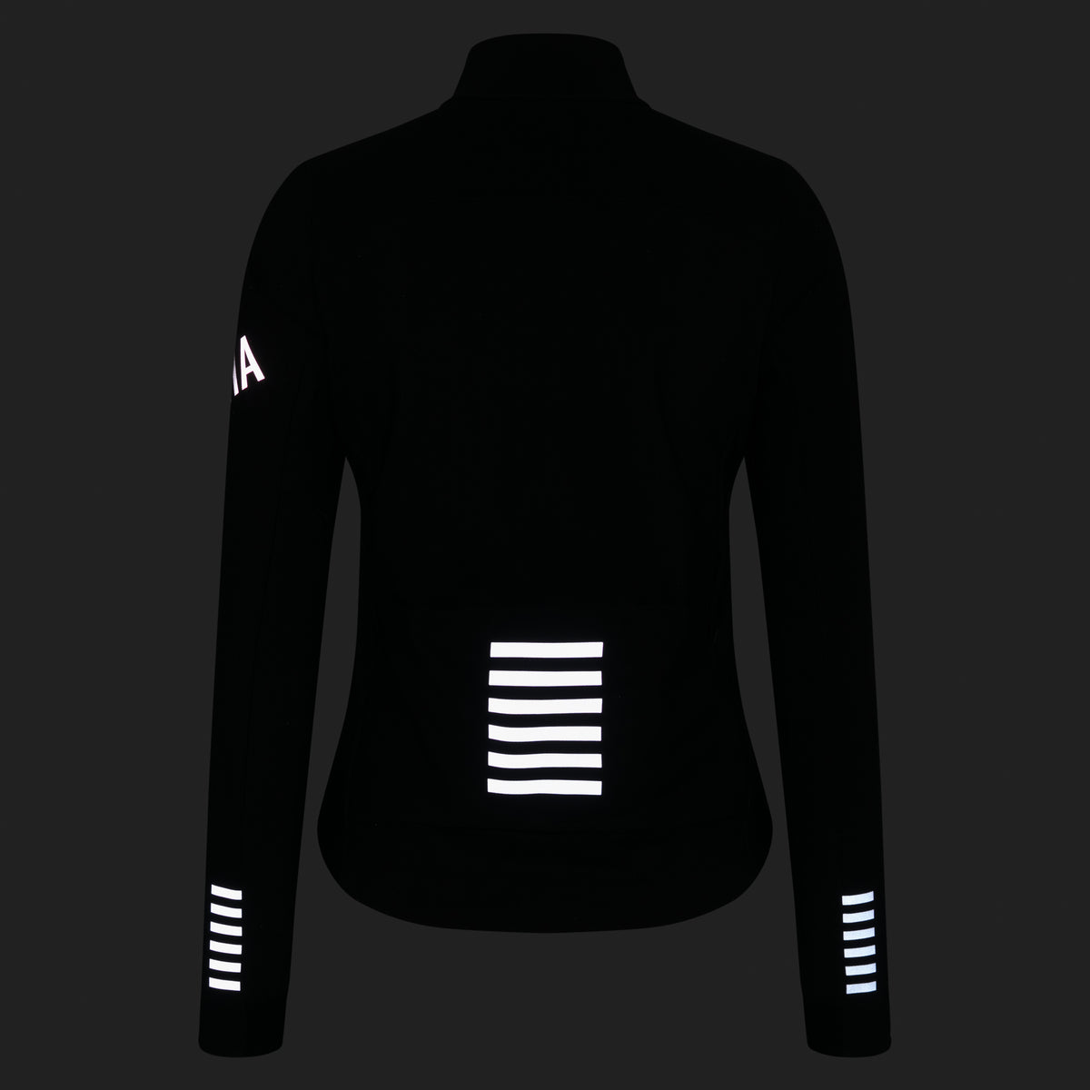 Women's Pro Team Shadow Winter Jacket - Black/Silver Reflective