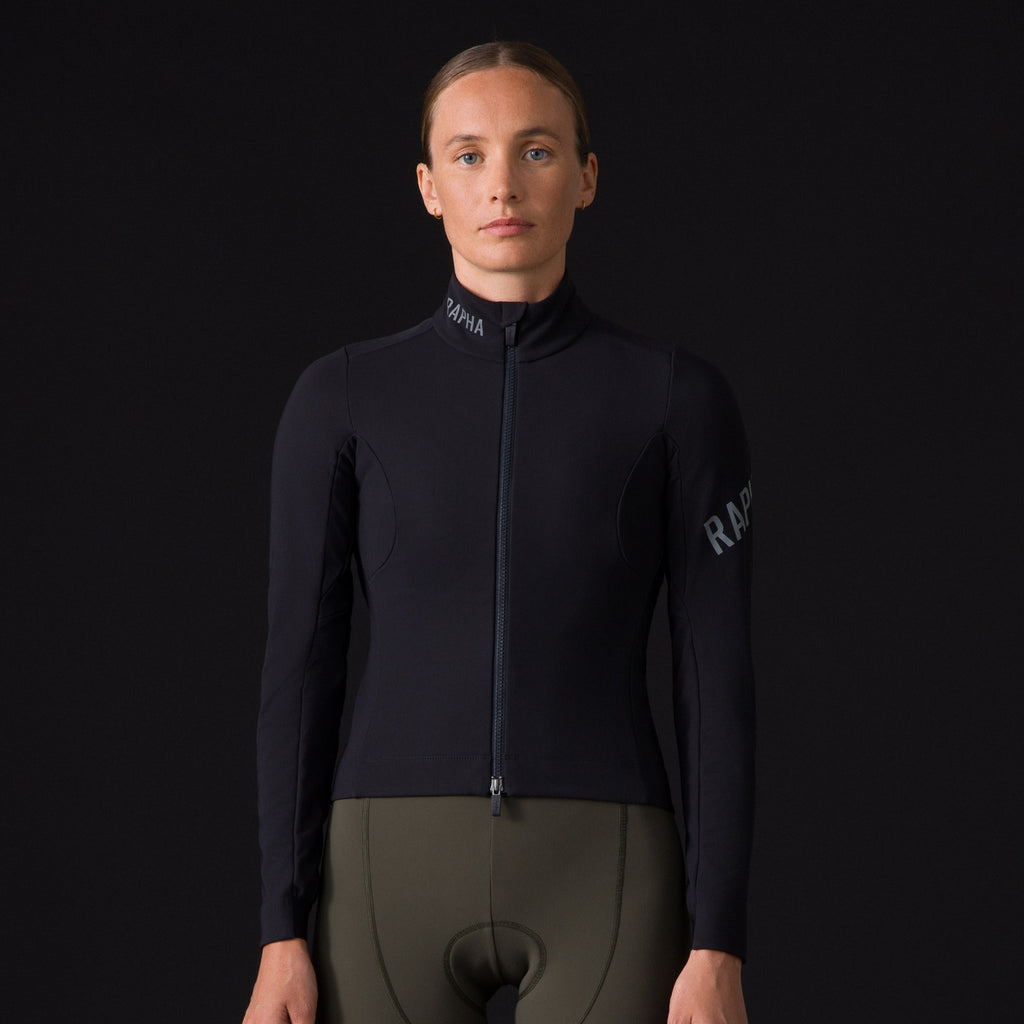 Women's Pro Team Shadow Winter Jacket - Black/Silver Reflective