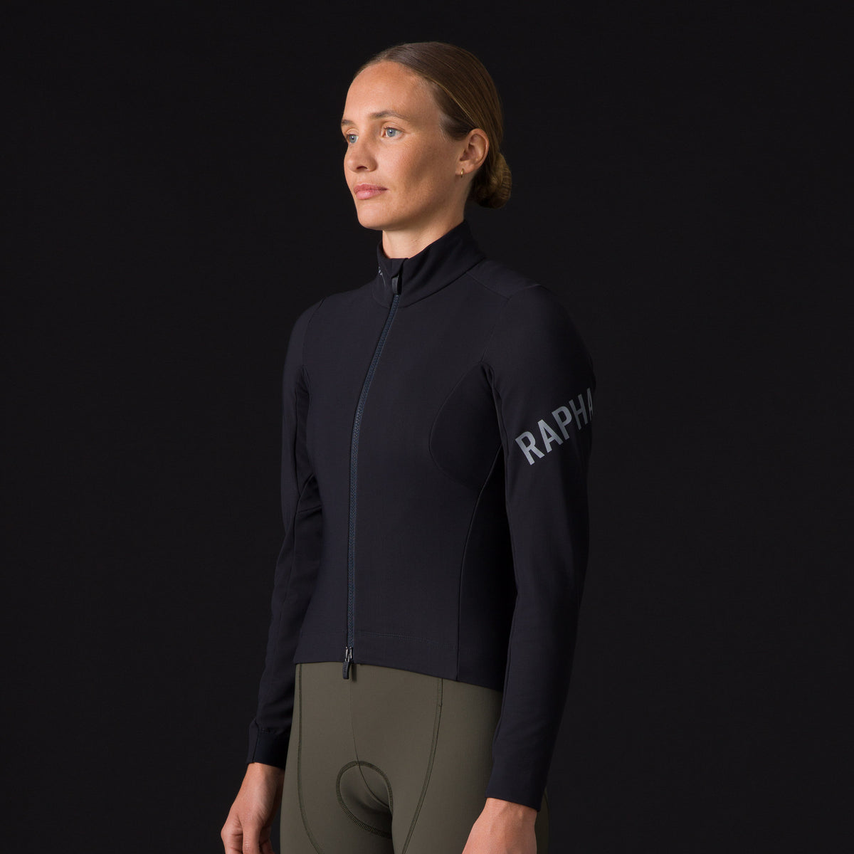 Women's Pro Team Shadow Winter Jacket - Black/Silver Reflective