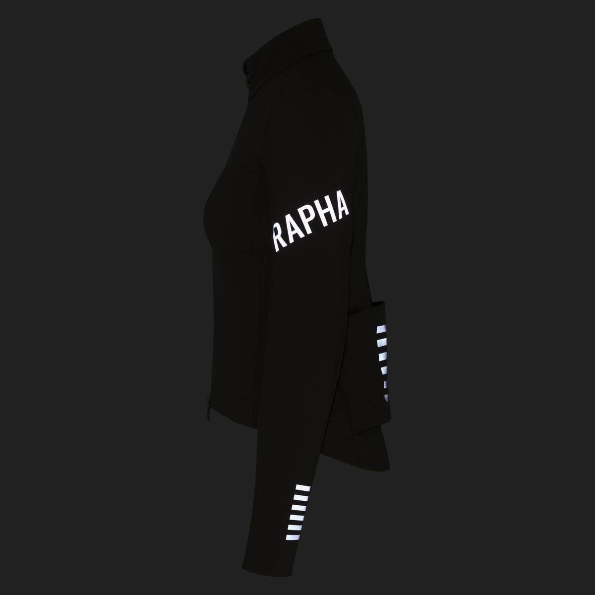 Women's Pro Team Shadow Winter Jacket - Moss Green/Silver Reflective