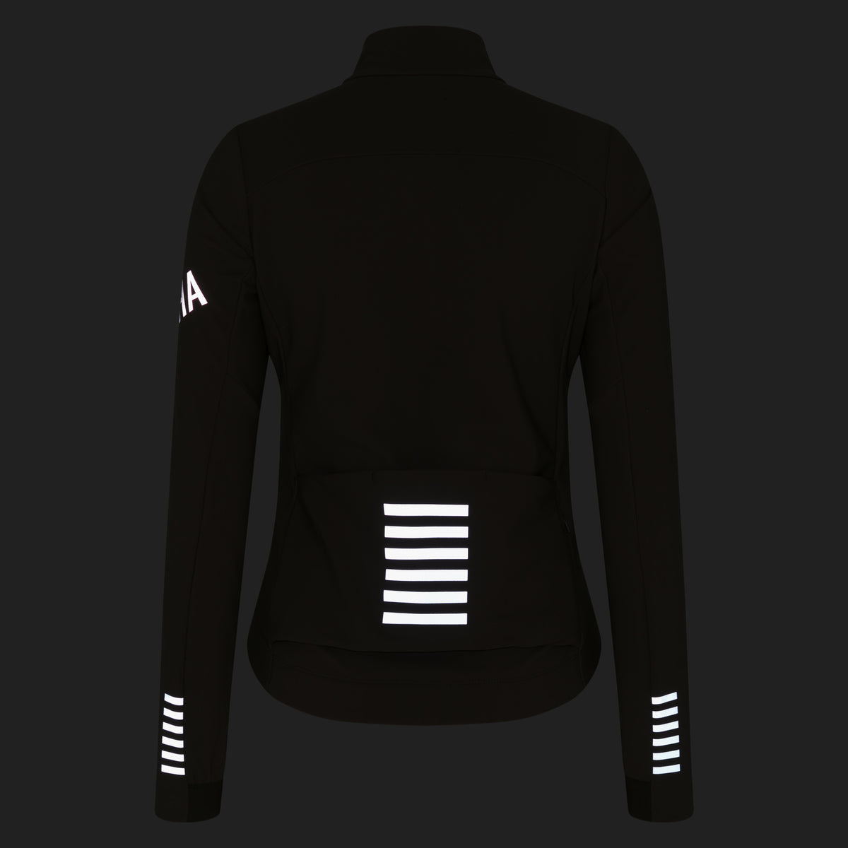 Women's Pro Team Shadow Winter Jacket - Moss Green/Silver Reflective