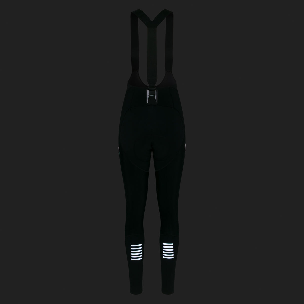 Women's Pro Team Winter Tights III - Dark Green/White