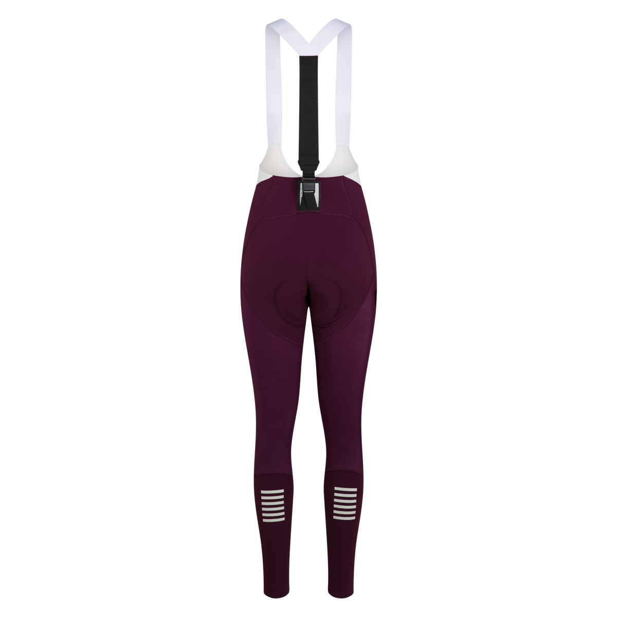 Women's Pro Team Winter Tights III - Plum/White