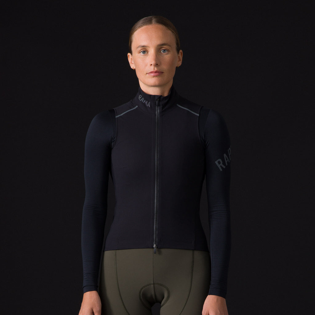 Women's Pro Team Shadow Gilet - Black/Silver Reflective