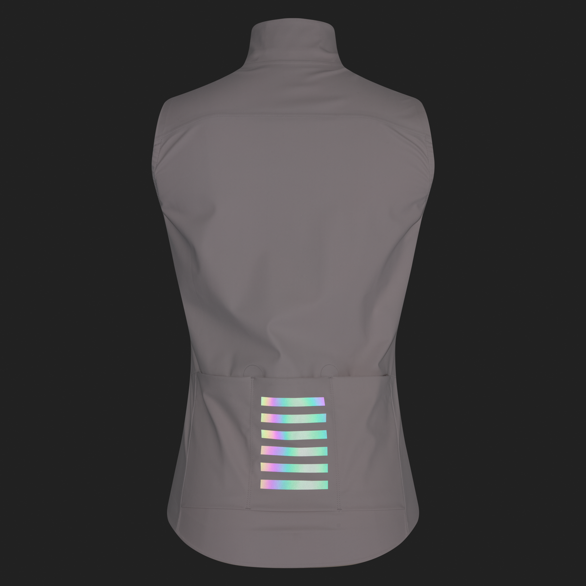 Women's Pro Team Shadow Gilet - Blush/Rainbow Reflective