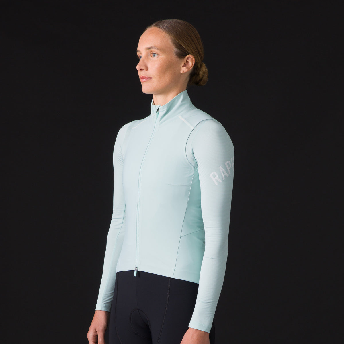 Women's Pro Team Shadow Gilet - Aqua/Silver Reflective