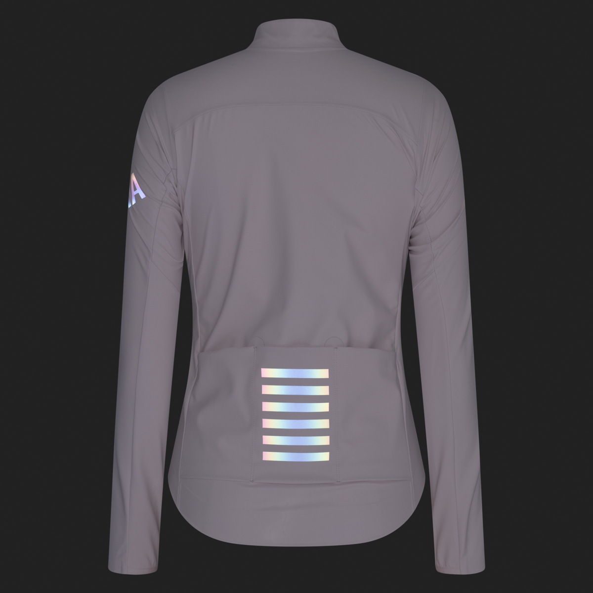 Women's Pro Team Long Sleeve Shadow Jersey - Blush/Rainbow Reflective