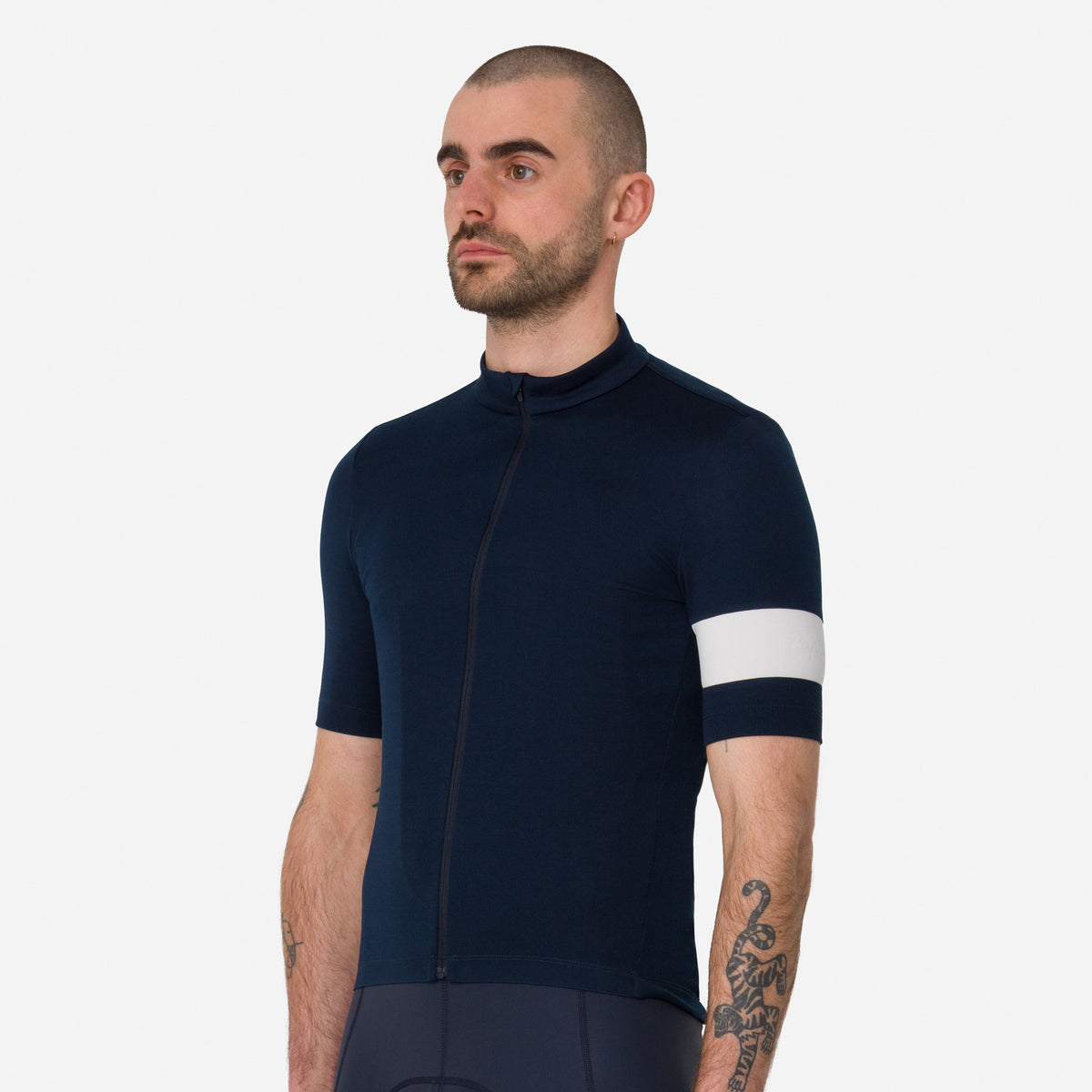 Men's Classic Jersey - Dark Navy/White