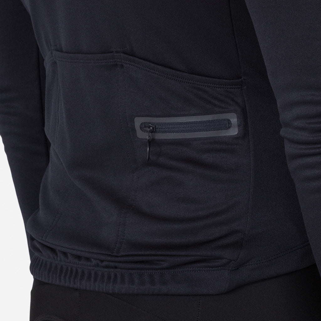 Men's Classic Long Sleeve Jersey - Black/Black