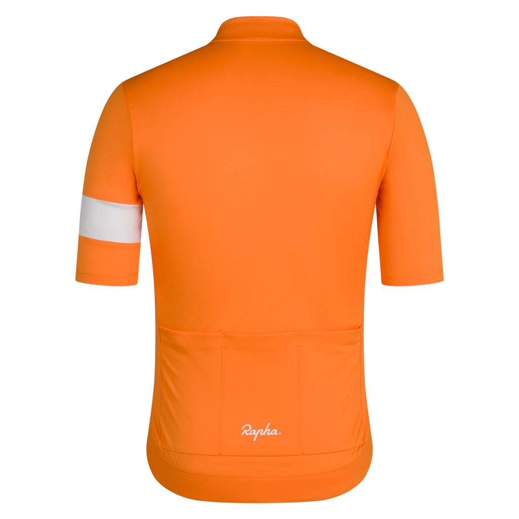 Men's Core Jersey - Orange/White