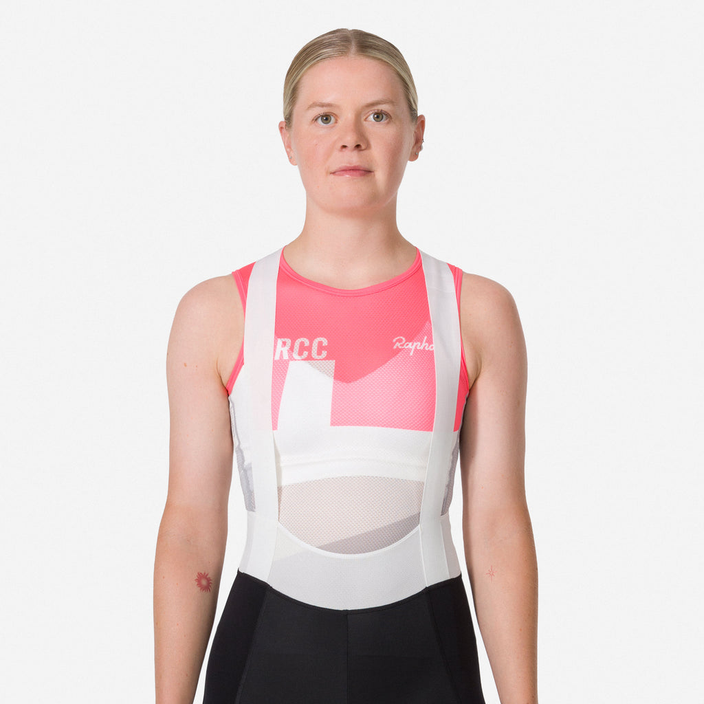 RCC + David Carson Women's LW Sleeveless BaseLayer - Multicolour