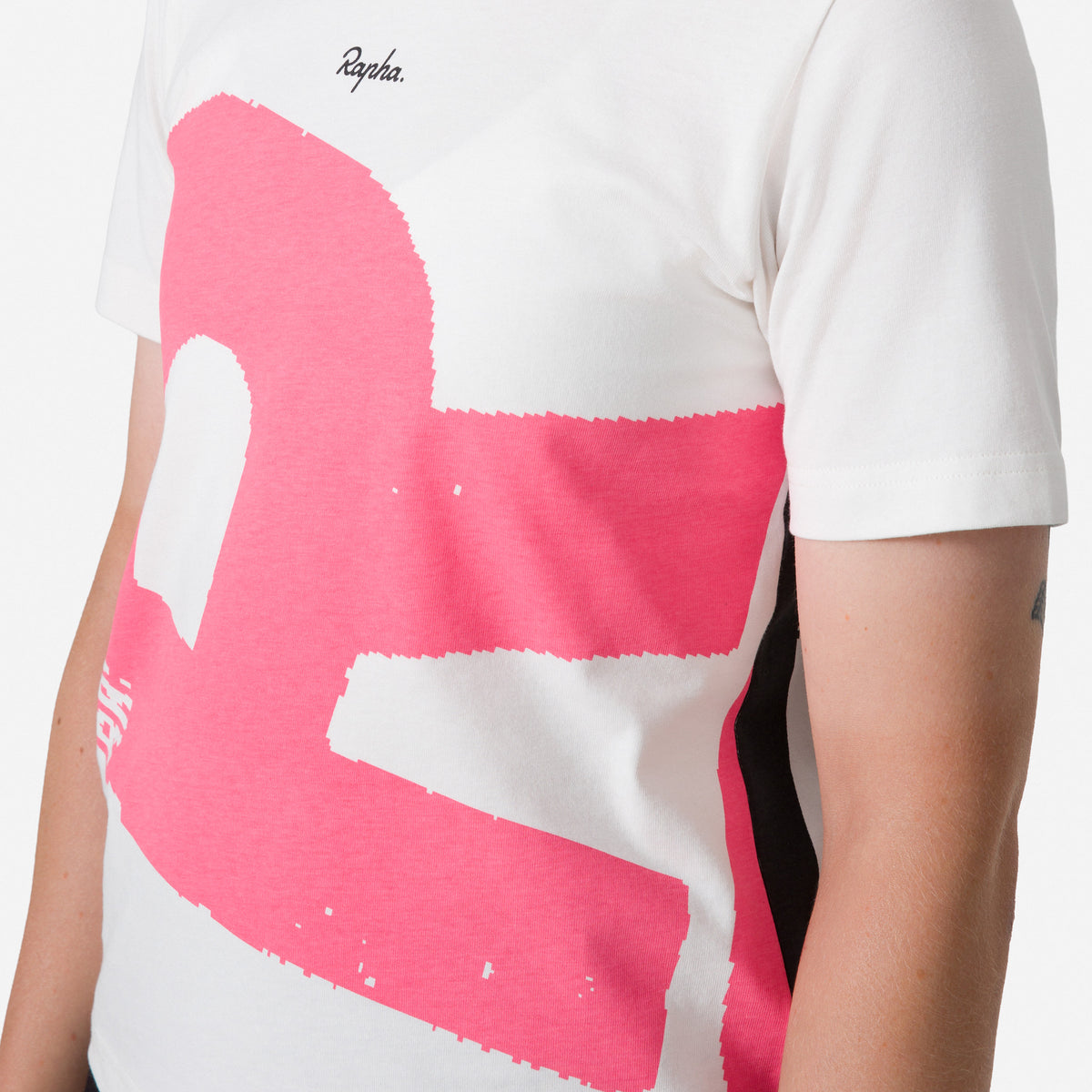 RCC + David Carson Women's Short Sleeve Cotton Tee - Multicolour
