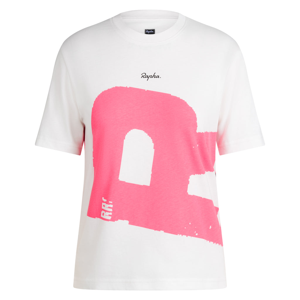 RCC + David Carson Women's Short Sleeve Cotton Tee - Multicolour