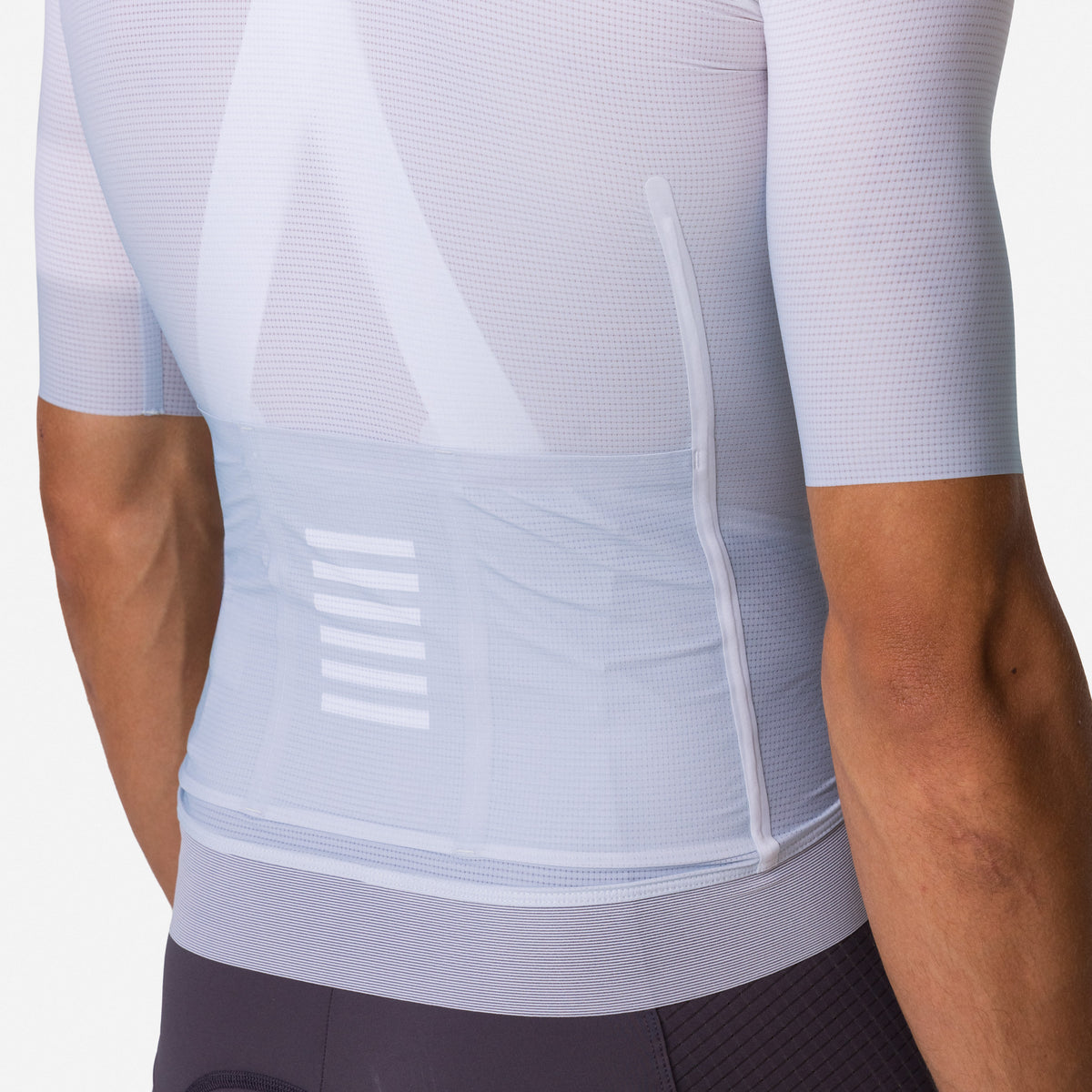 Men's Pro Team Ghost Jersey - Silver/White
