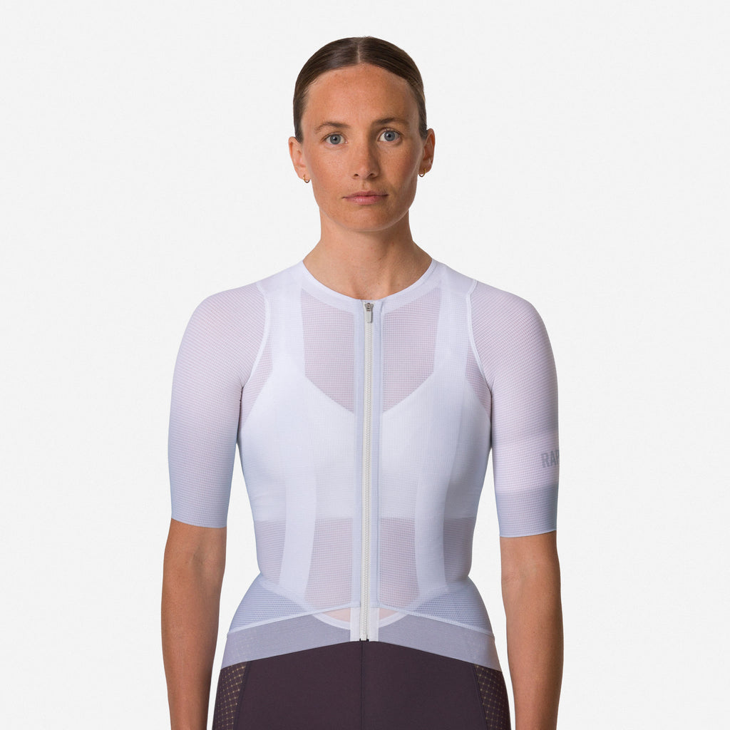 Women's Pro Team Ghost Jersey - Silver/White