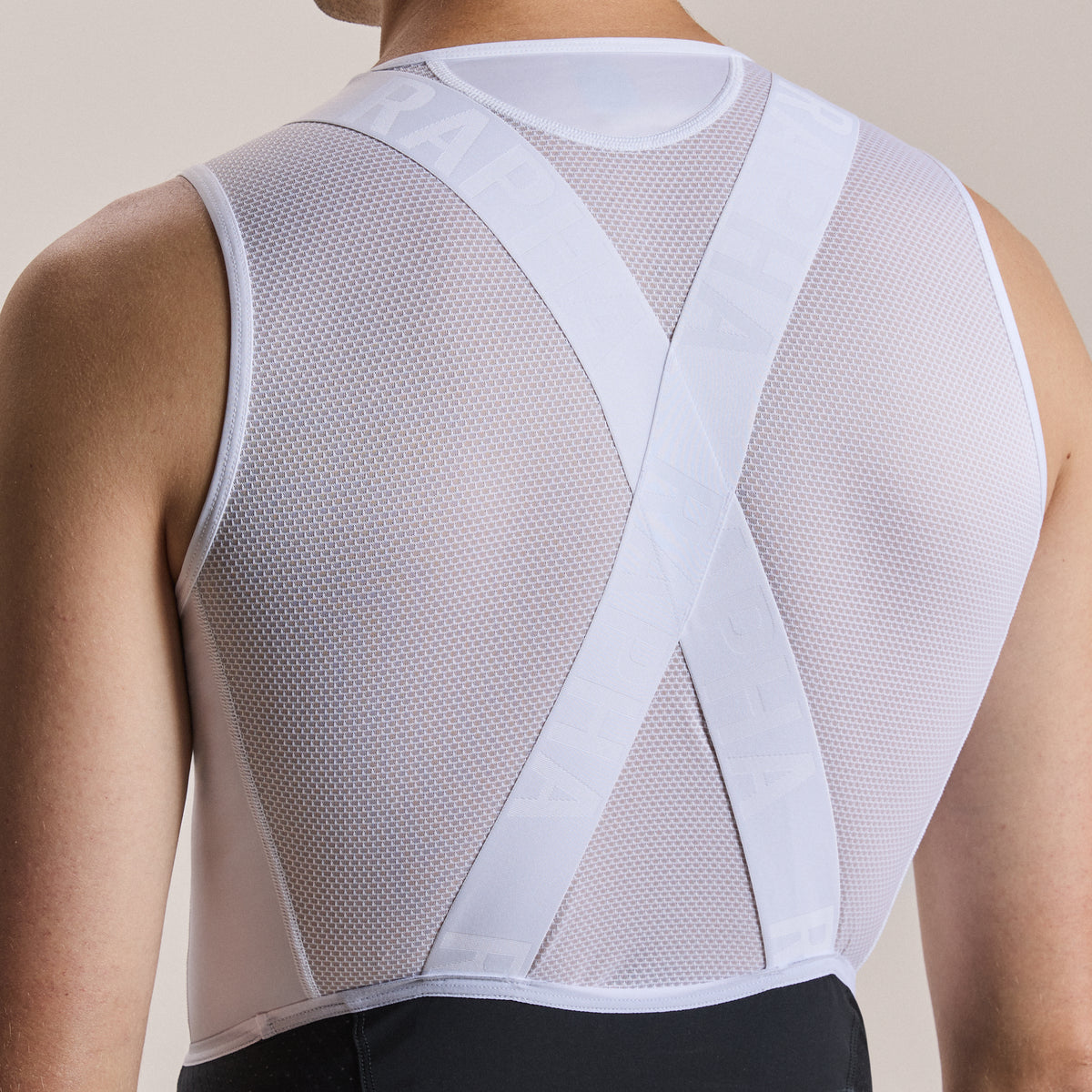 Men's Pro Team Ghost Bib Shorts - Long - Black/White
