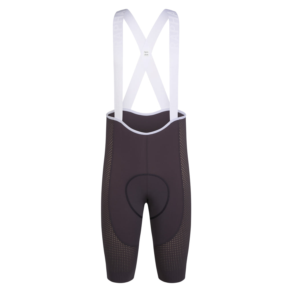 Men's Pro Team Ghost Bib Shorts - Long - Iron Grey/White