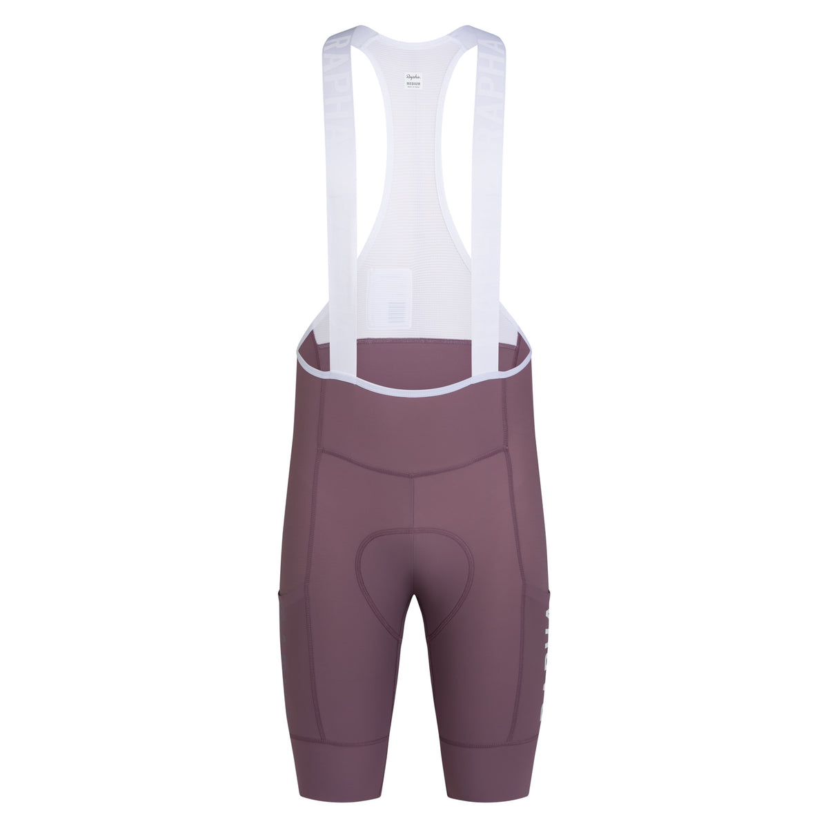 Men's Pro Team Cargo Bib Shorts - Regular - Amethyst/White