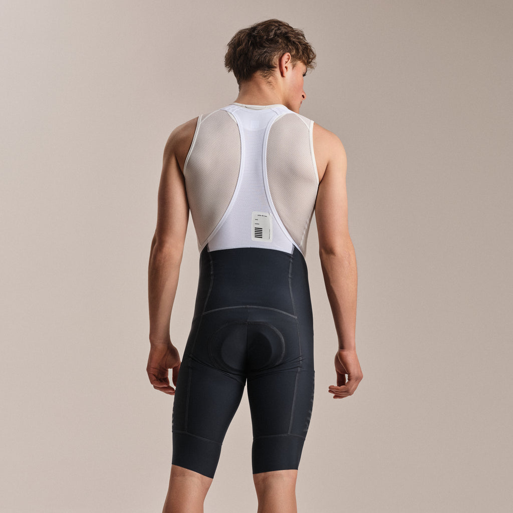 Men's Pro Team Cargo Bib Shorts - Long - Carbon/Dark Grey