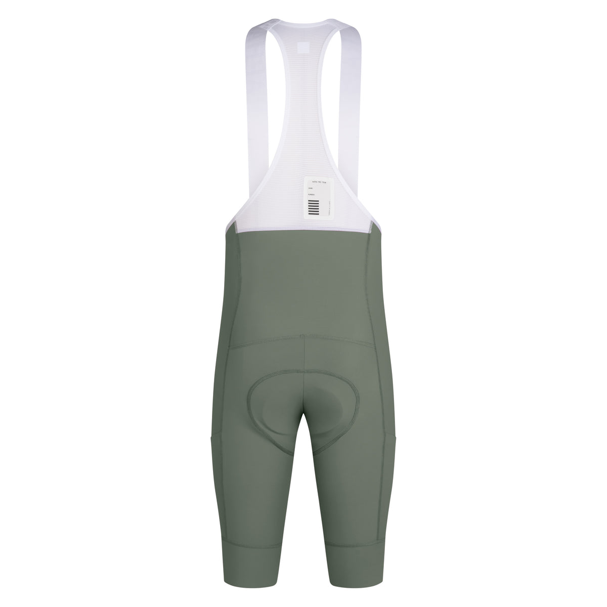 Men's Pro Team Cargo Bib Shorts - Long - Laurel/White