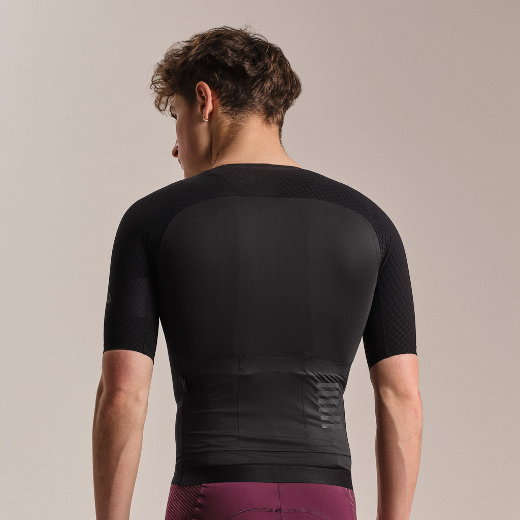 Men's Pro Team Aero Jersey IV - Black/Black