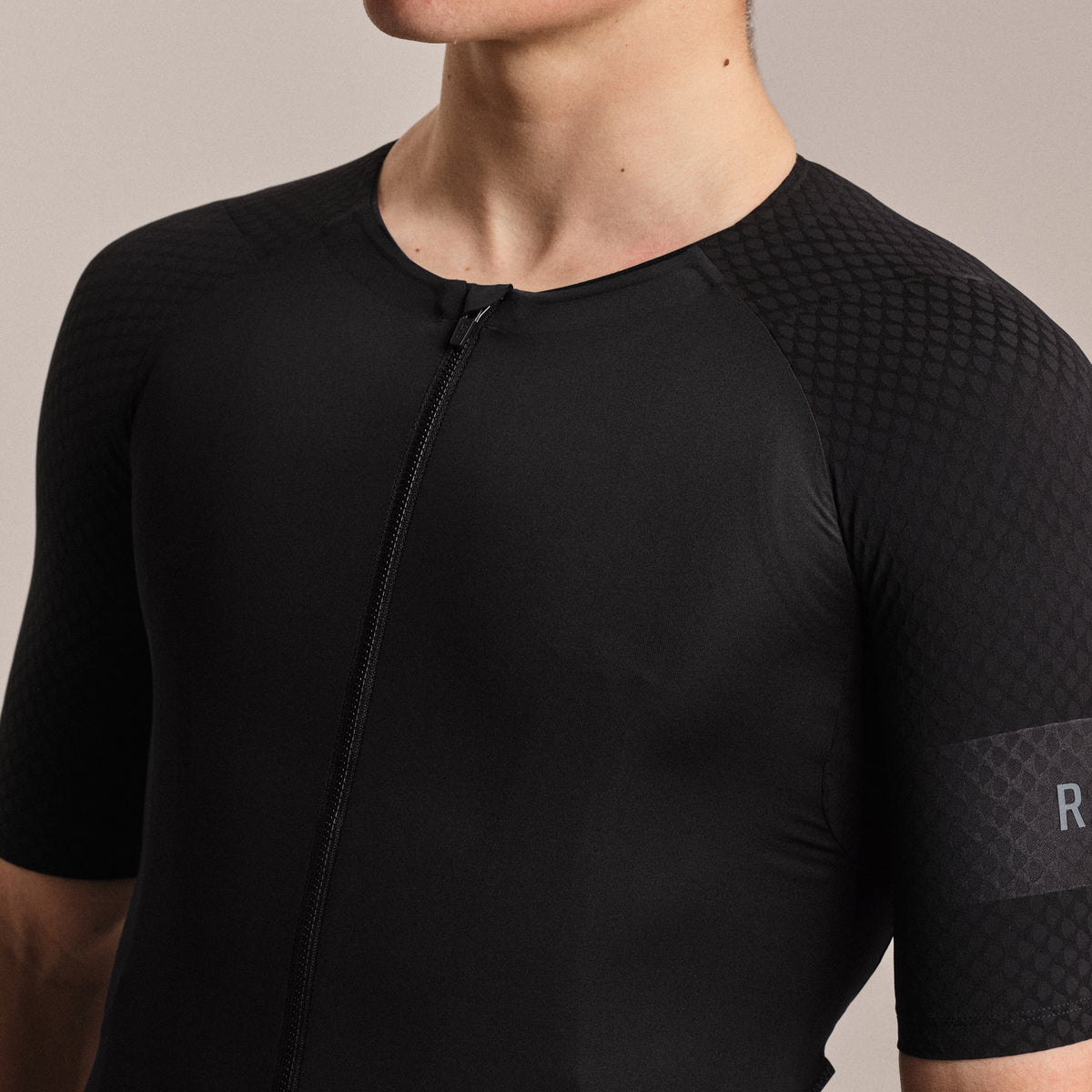 Men's Pro Team Aero Jersey IV - Black/Black