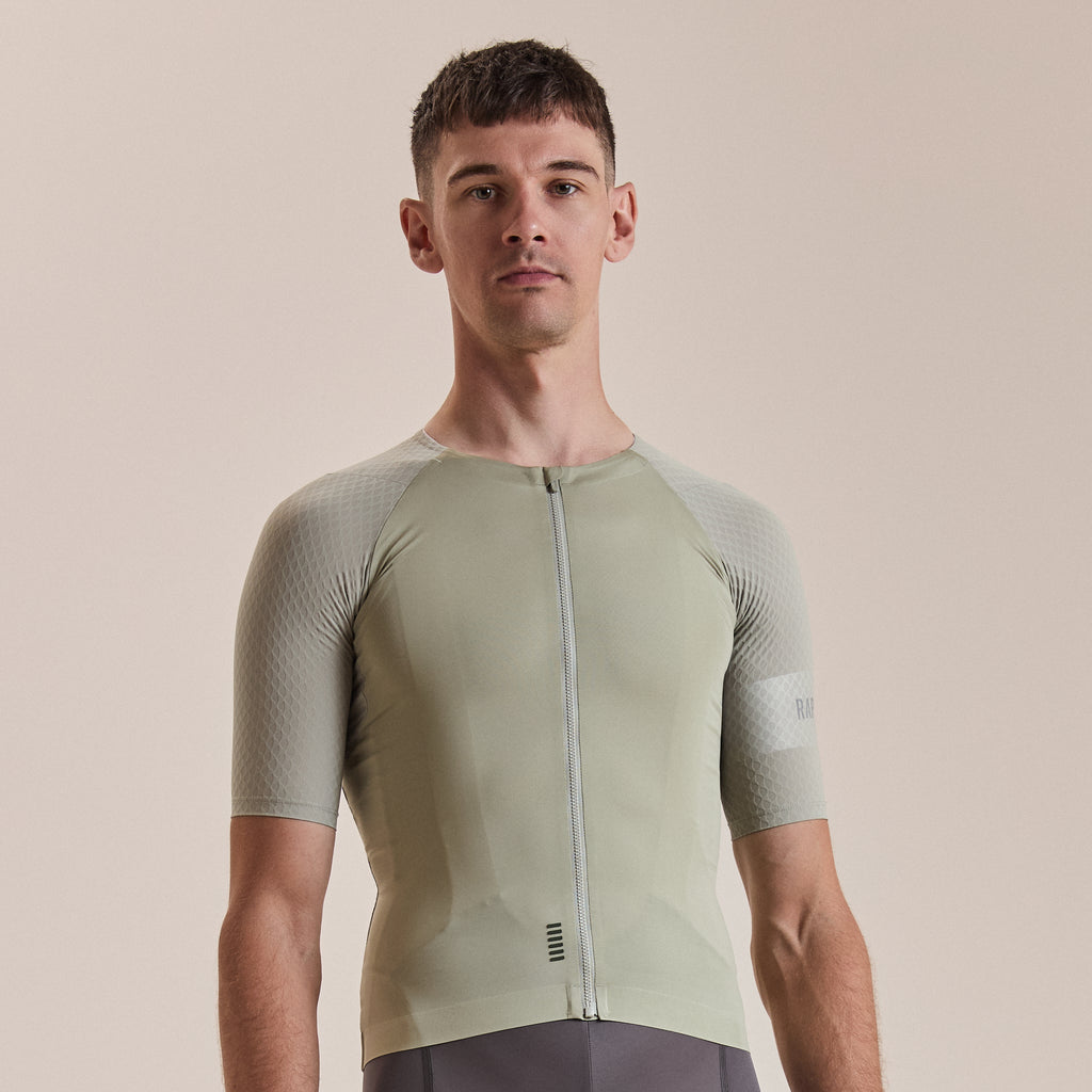 Men's Pro Team Aero Jersey IV - Seagrass/Silver Reflective