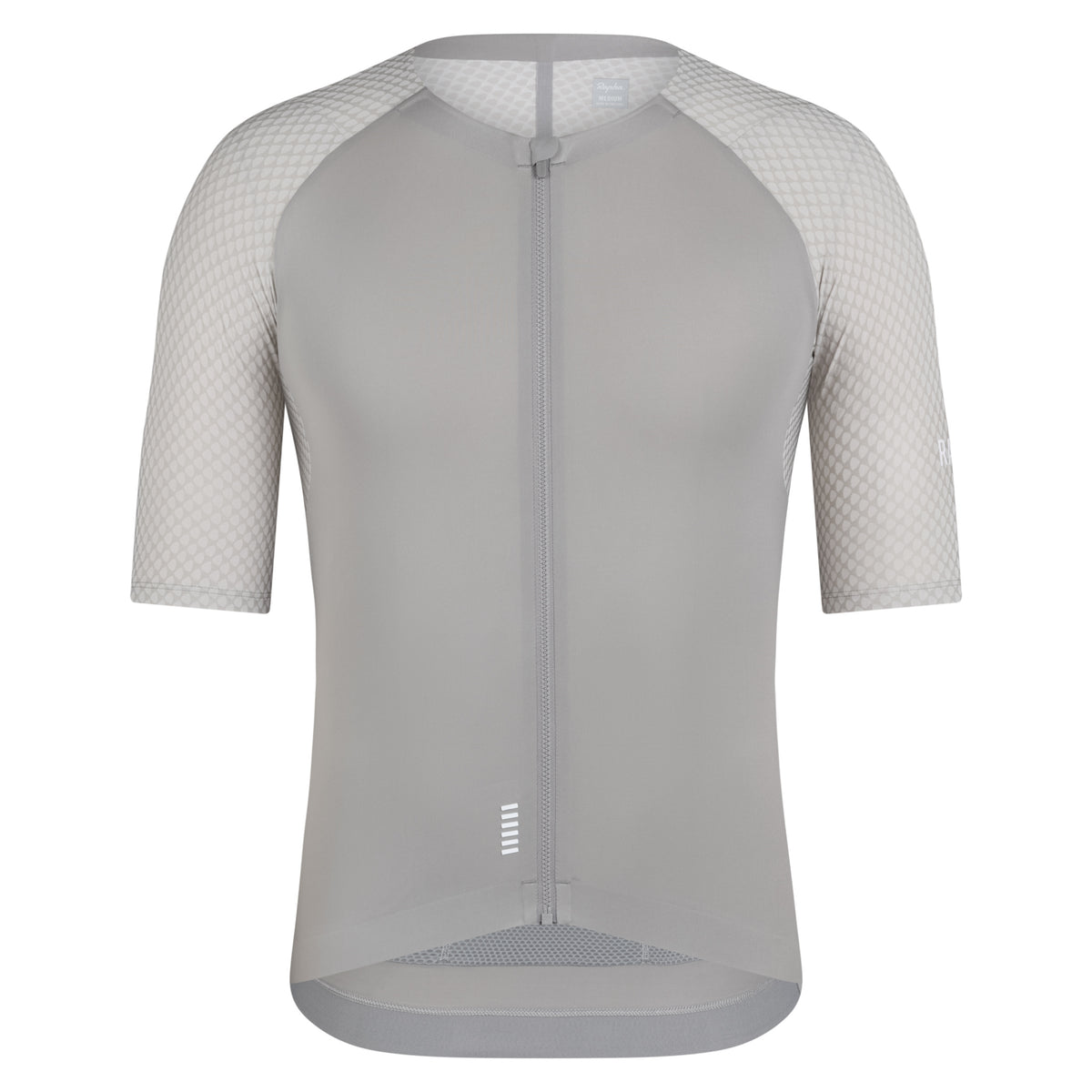 Men's Pro Team Aero Jersey IV - Smoky Silver/White