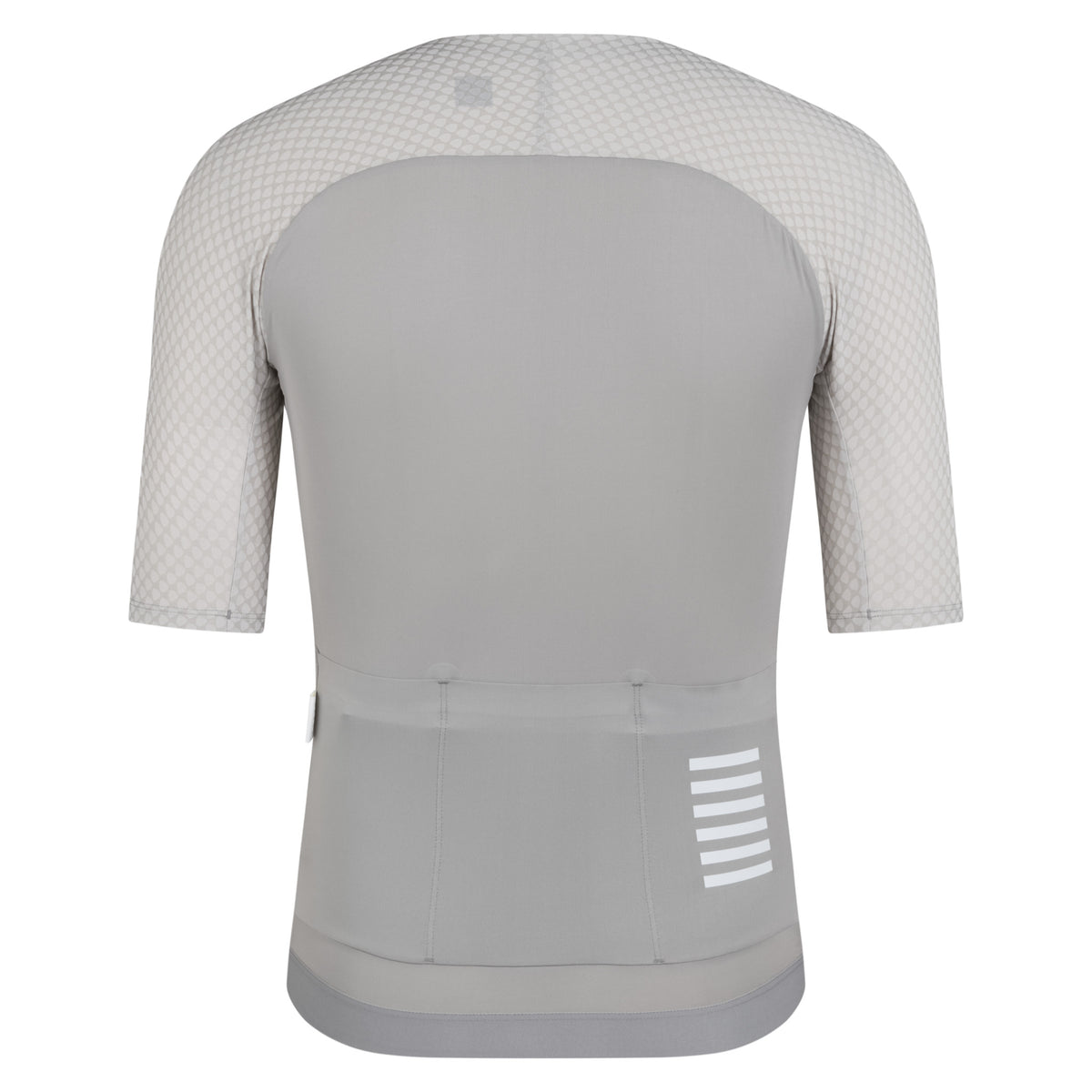Men's Pro Team Aero Jersey IV - Smoky Silver/White