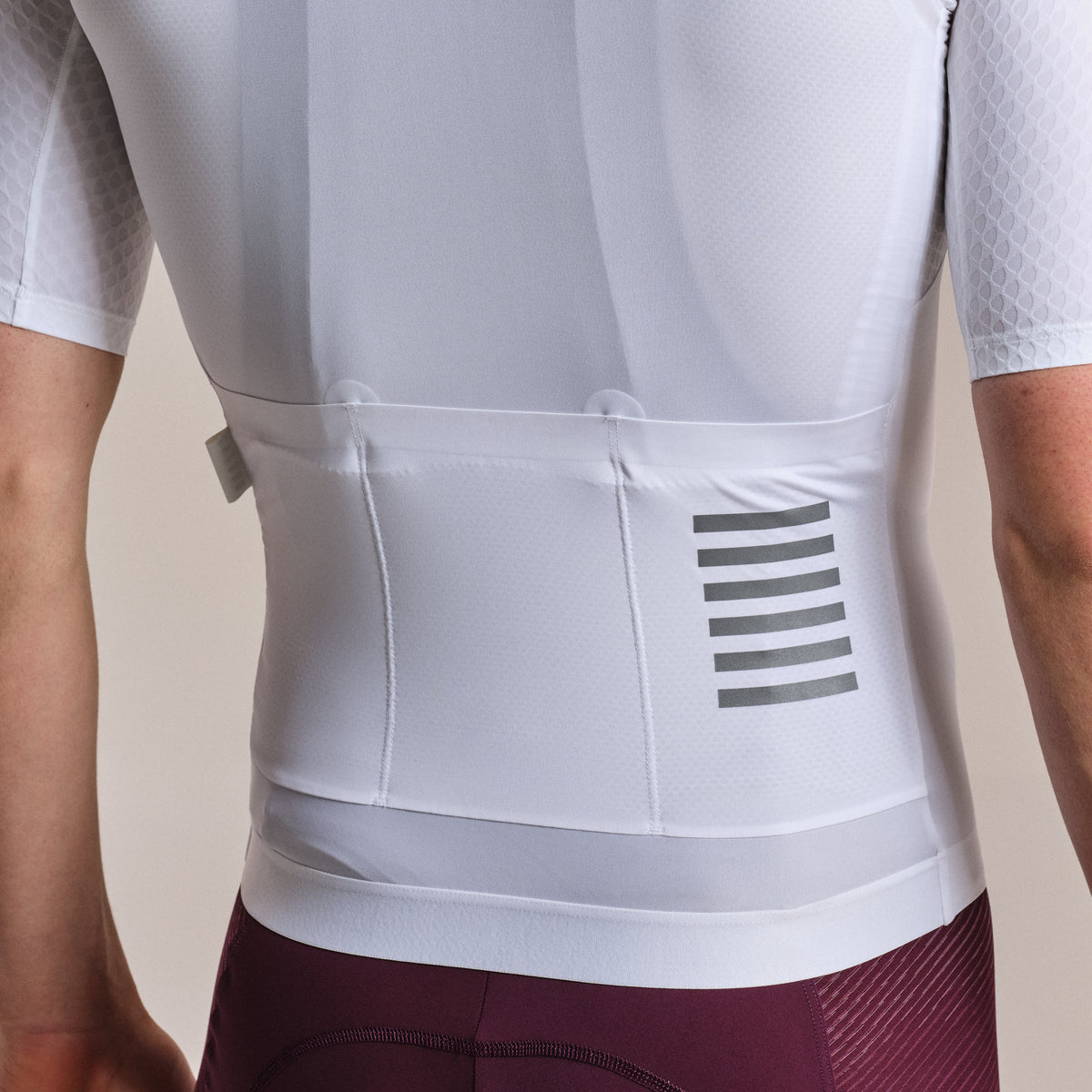 Men's Pro Team Aero Jersey IV - White/White