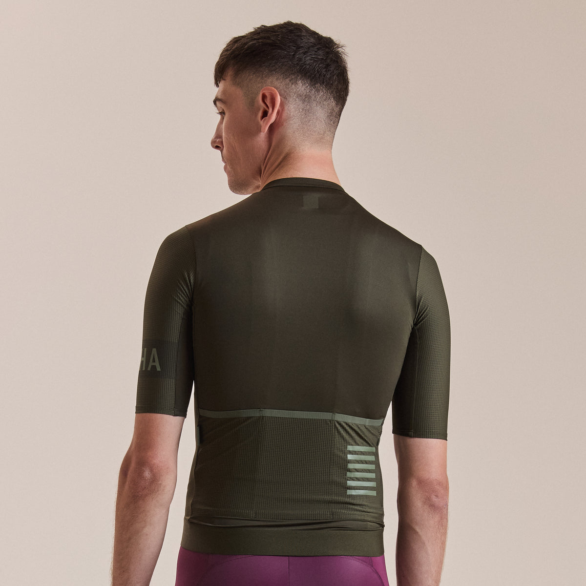 Men's Pro Team Jersey II - Bottle Green/Ivy