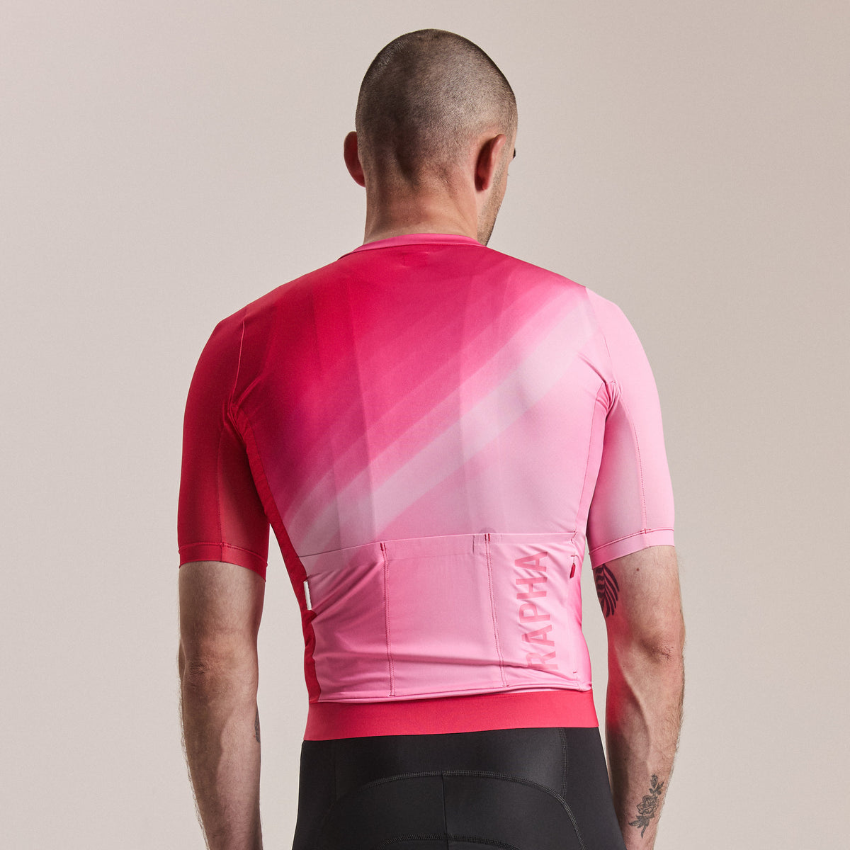 Men's Pro Team Training Jersey III - Surface Print - Pink