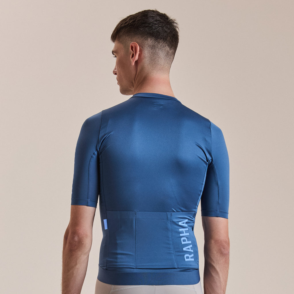 Men's Pro Team Training Jersey III - Denim Blue/Bluebell