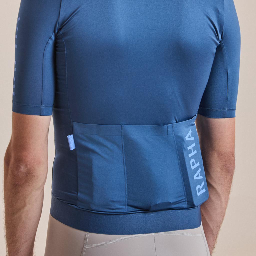 Men's Pro Team Training Jersey III - Denim Blue/Bluebell