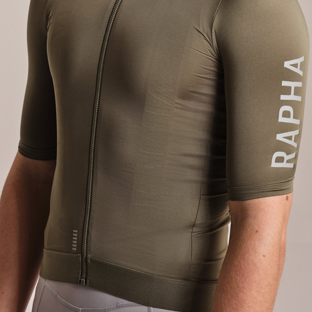 Men's Pro Team Training Jersey III - Moss Green/Smoky Silver