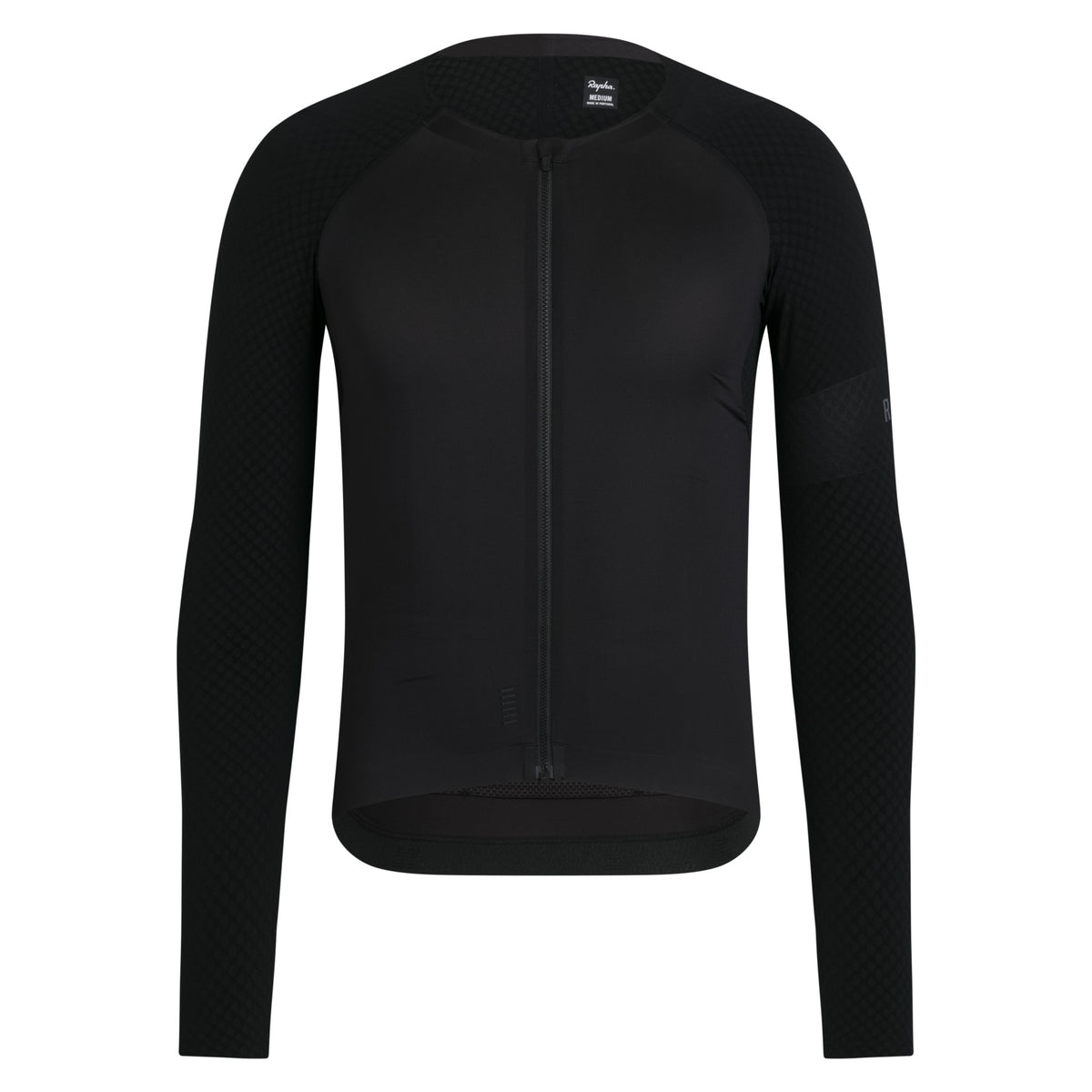 Men's Pro Team Long Sleeve Aero Jersey - Black/Black - Restock Coming Soon