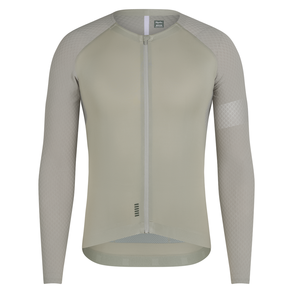 Men's Pro Team Long Sleeve Aero Jersey - Seagrass/Silver Reflective