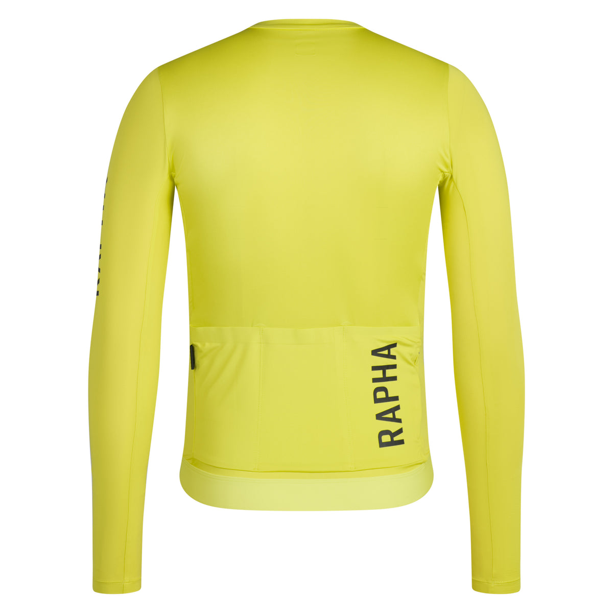 Men's Pro Team Long Sleeve Lightweight Jersey III - Chartreuse/Black