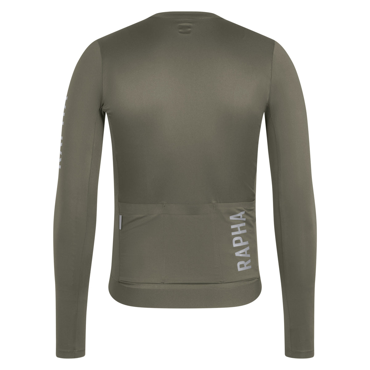 Men's Pro Team Long Sleeve Lightweight Jersey III - Moss Green/Smoky Silver