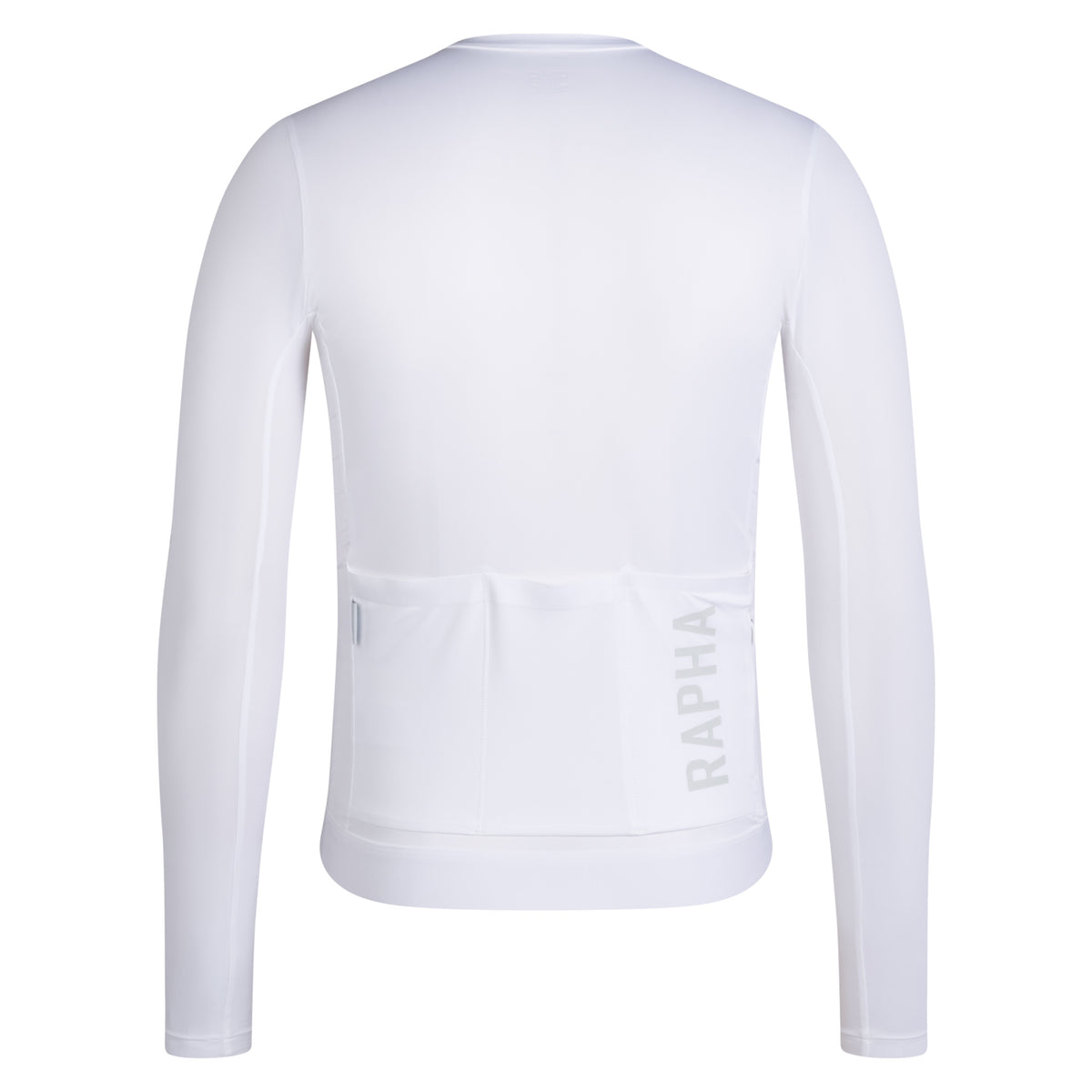 Men's Pro Team Long Sleeve Lightweight Jersey III - White/Silver