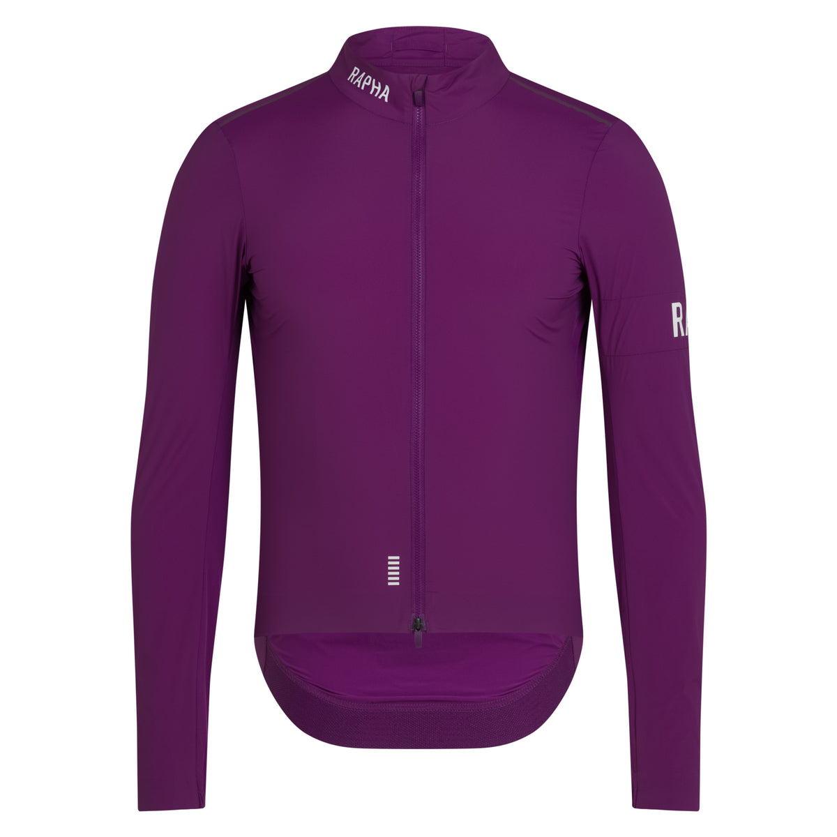 Men's Pro Team Lightweight Wind Jacket II - Deep Magenta/White